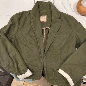 Old navy jacket fatigue army green